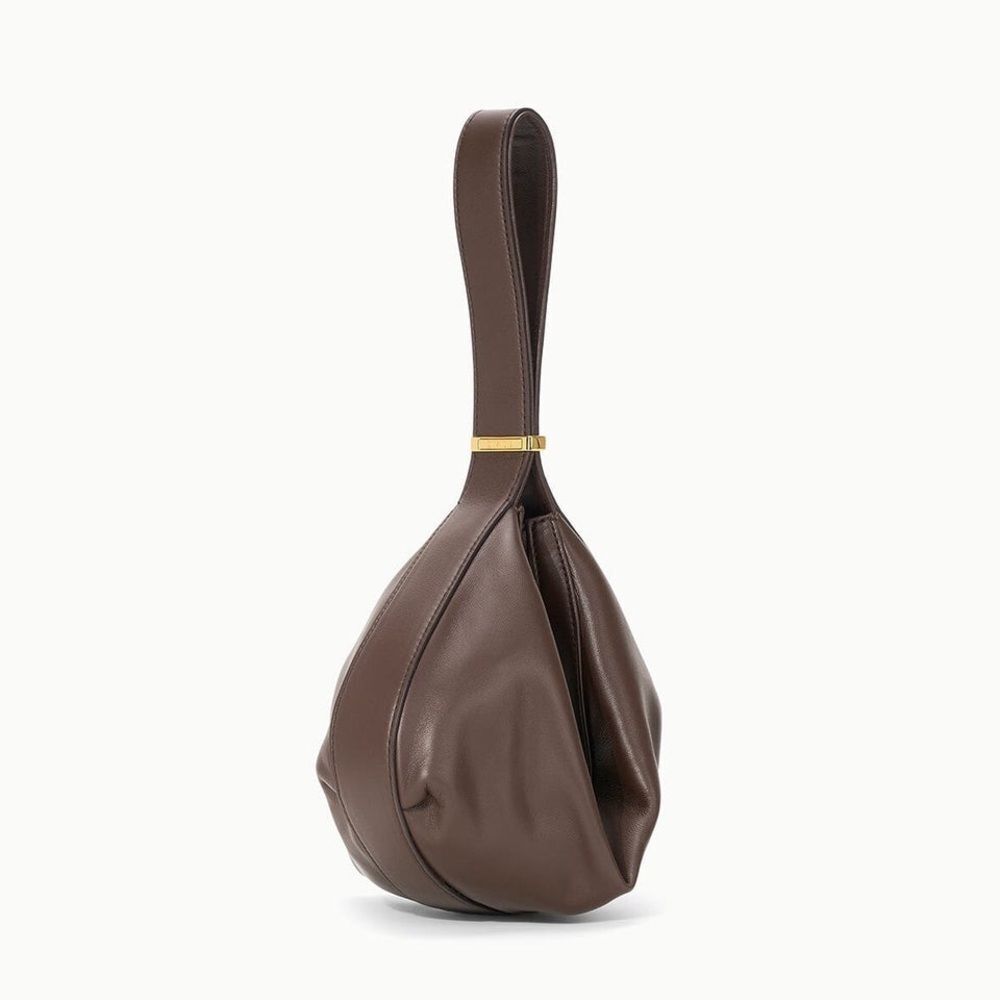 NEW STAUD DEMY SHOULDER BAG ESPRESSO - Picture 5 of 17